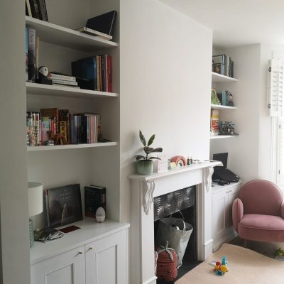 FITTED FLOATING SHELVES